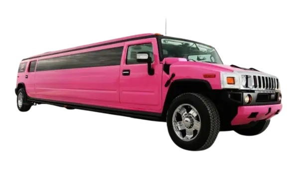 Pink Hummer limousine