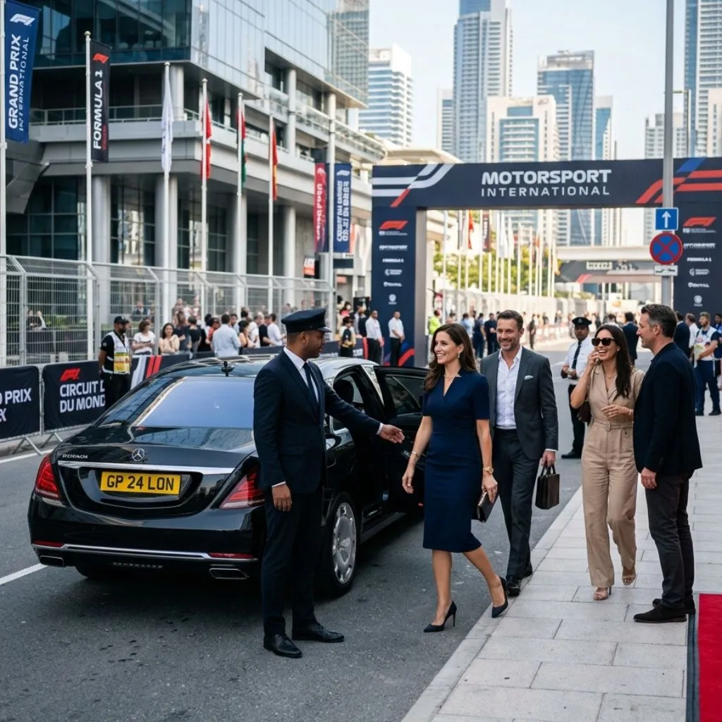 Limo Service in Toronto For Formula One with luxury sedan and chauffeur