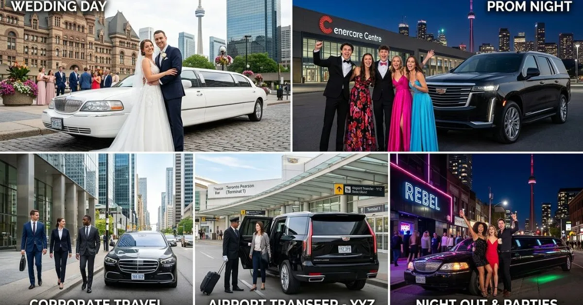 Top 5 Special Occasions to Book a Limo Service in Toronto
