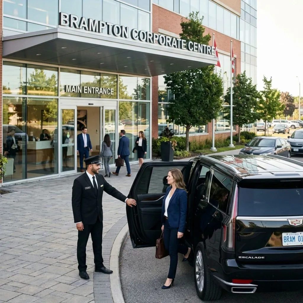 Brampton limousine service chauffeur SUV