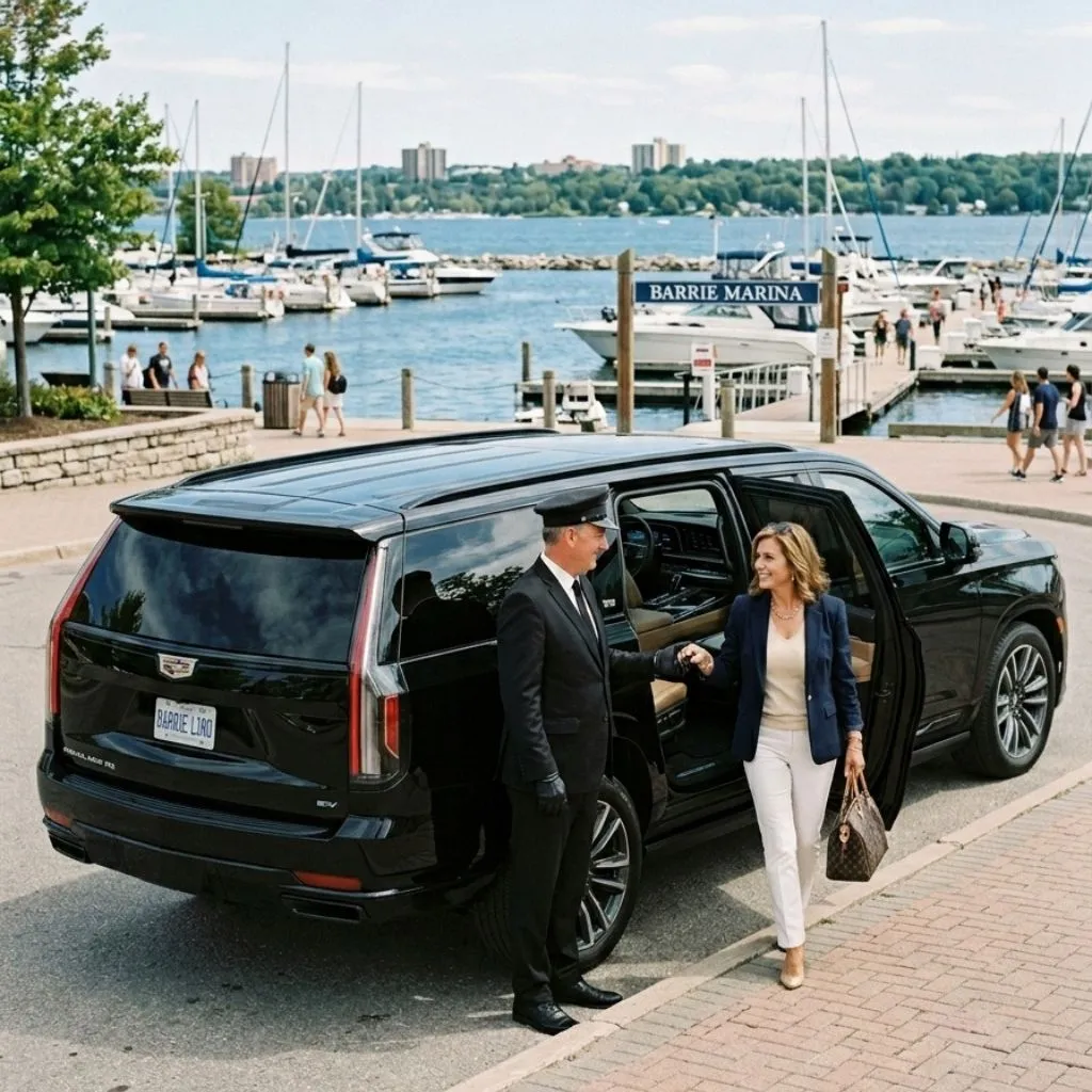 Barrie limousine service SUV chauffeur