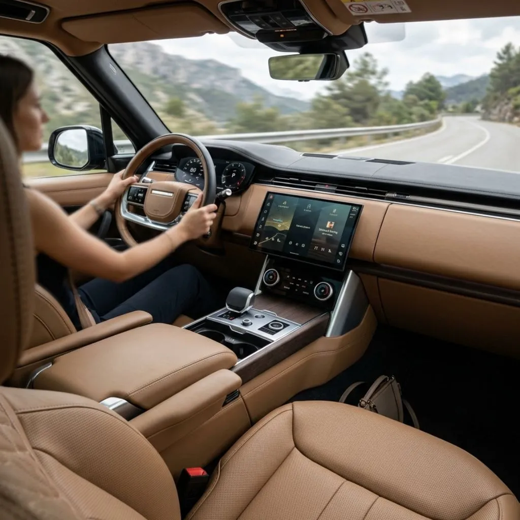 Premium SUV interior Markham limo