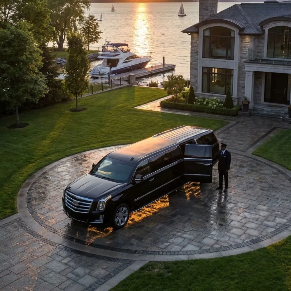 Oakville limousine service SUV chauffeur