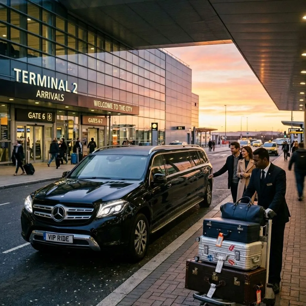 Brampton airport limo luxury SUV