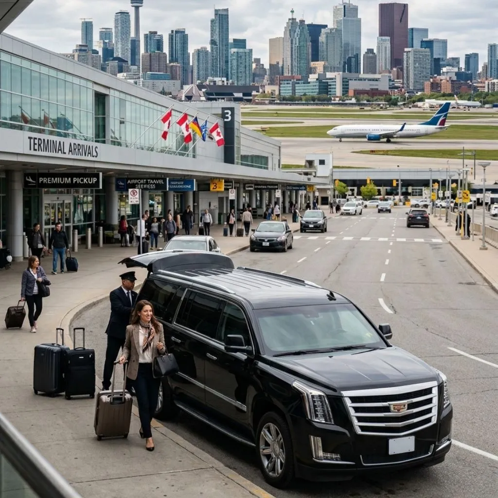 Markham airport limo service SUV