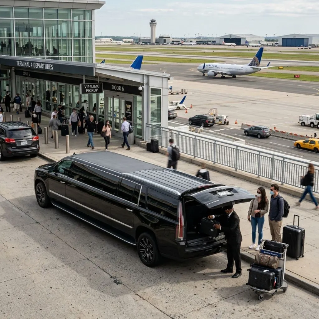 Hamilton airport limo SUV