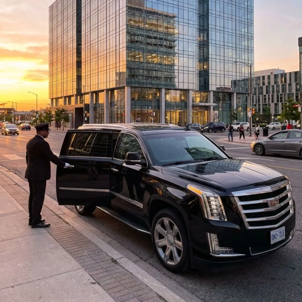 Vaughan airport limo SUV transfer